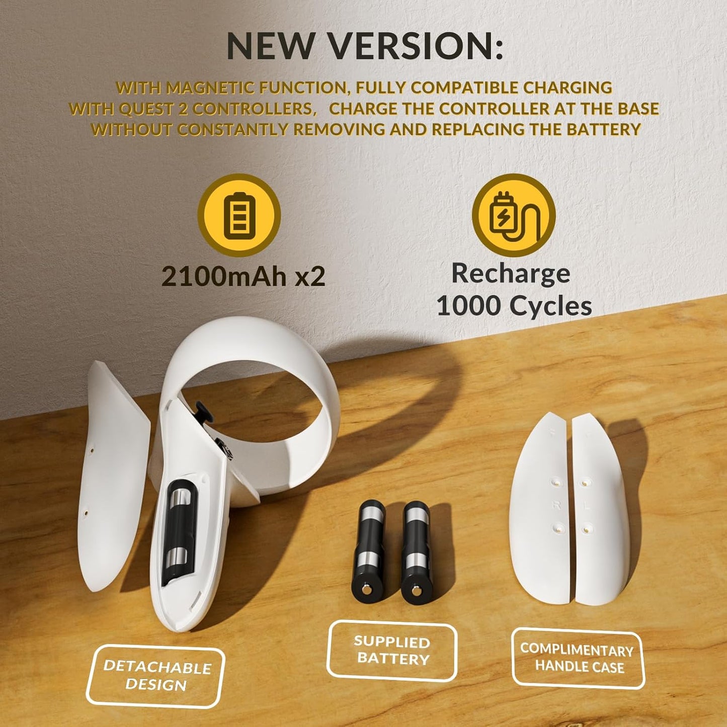 Base de carga Bioherm para Oculus Quest 2.