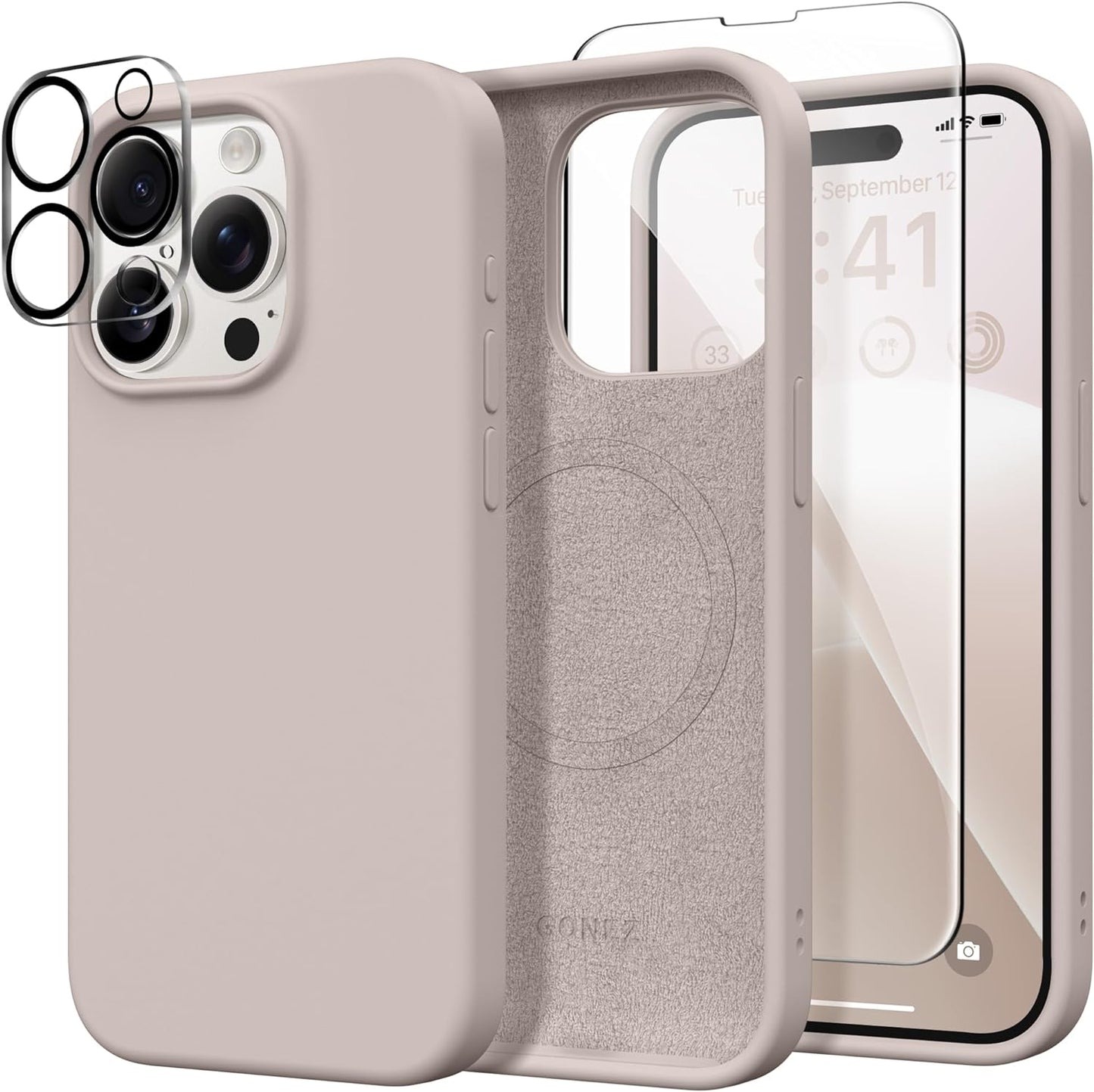 Funda para iPhone 15 Pro, GONEZ, compatible con Magsafe.