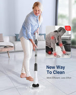 Limpiador Inalámbrico Cepillo Impermeable IPX7 para Piso LABIGO