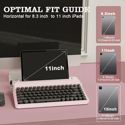 Teclado Yunzii, Máquina de Escribir, Inalámbrico Mecánico, BT (DETALLE)