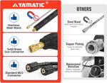 Kit de pistola y manguera para lavadora a presión, 3/8, 25FT.