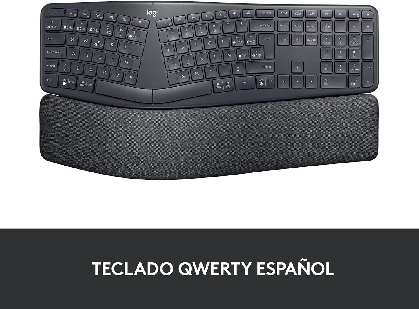Logitech ERGO K860 inalámbrico y ergonómico