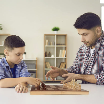 Juego de Tablero de Ajedrez Magnético Para Adultos y Niños.
