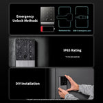 Cerradura Inteligente sin llave Aqara U100 Huella Bluetooth IP65