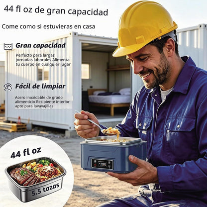 Lonchera eléctrica inalámbrica Usfock BX200, 5.5 tazas bolsa de transporte