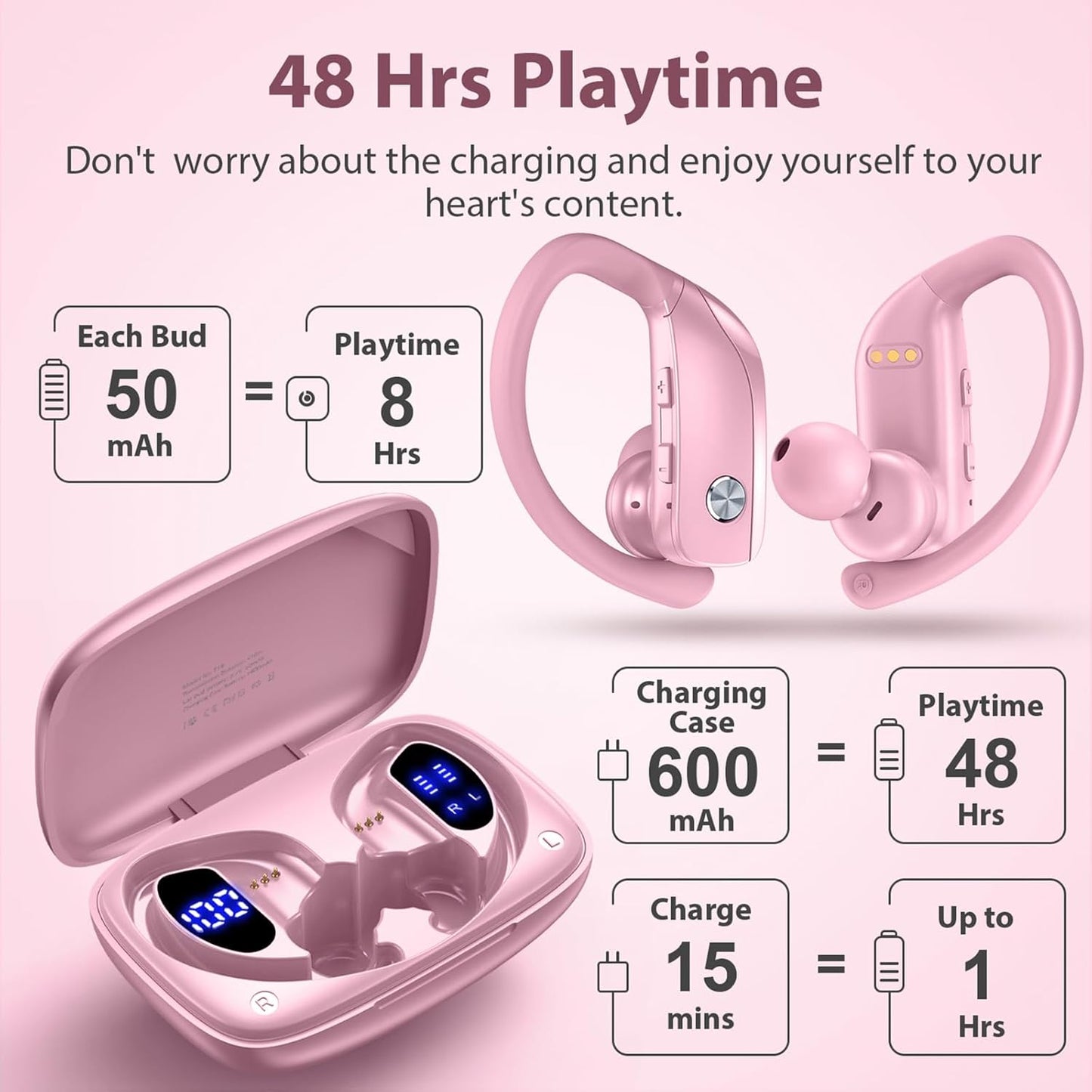 Auriculares inalámbricos Bluetooth BMANI.