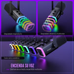 Micrófono Fifine AM8 dinámico XLR/USB para podcasts (USADO)