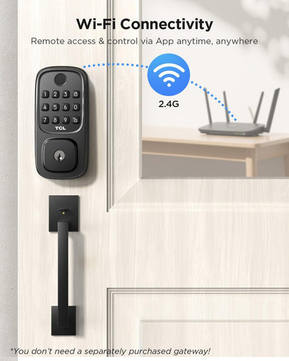 Cerradura Inteligente TCL D1 WiFi con Huella Digital