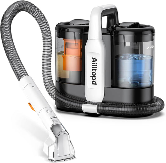 Limpiador portátil de alfombras y tapicería,removedor de manchas.USADO.