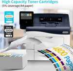 Cartuchos de Toner para Xerox C400, Paquete de 4, 08-DWXEROXC400S4