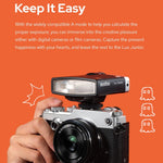 Flash de cámara retro, Godox Lux Junior,  7 niveles.
