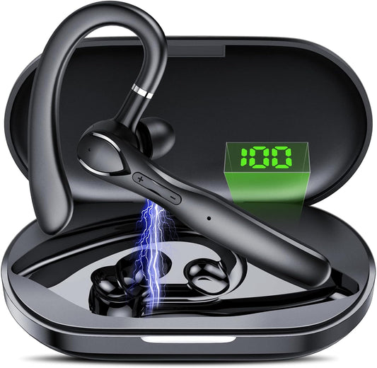 Auricular Manos Libres, Bluetooth 5.3, Cancelación de Ruido.