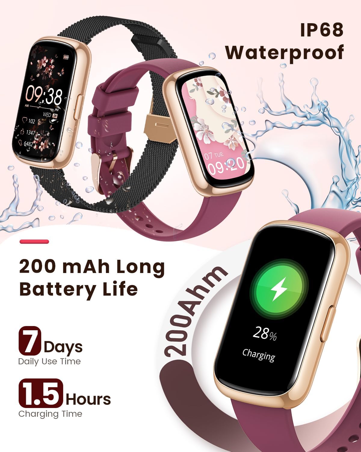 Reloj Inteligente para Mujer.(USADO)