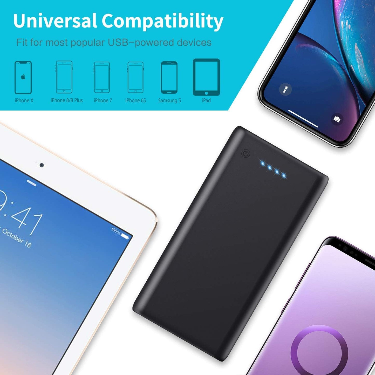 Cargador Portátil HX160Y1 Alta Velocidad (USADO)