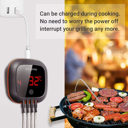 Termómetro Digital de Cocina, Inkbird IBT-4XSLED  USADO