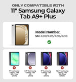 Funda Dexnor con Teclado para Galaxy Tab A9+ Plus (USADO)