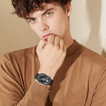 Correa de reloj, acero inoxidable, compatible con Apple Watch.