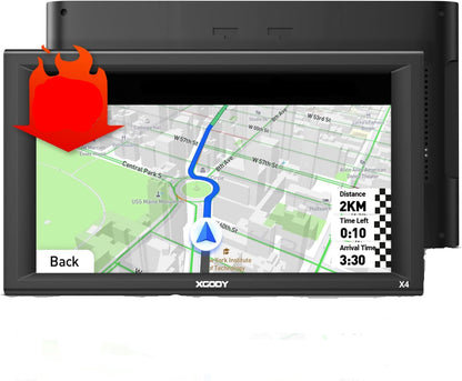 GPS de 9", para camión, con visualización táctil, Xgody X4 (USADO).