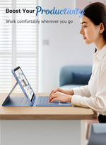 CHESONA Funda para iPad de 10ª Generación con Teclado
