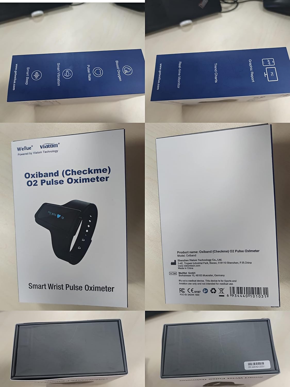 Medidor de oxígeno Bluetooth para la salud,MONITOR DE OXIGENO.
