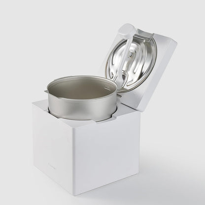 Humidificador híbrido, Carepod, acero inoxidable frío/cálido (USADO).