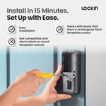 Cerradura Inteligente Lockin LKMSD551, Vena de la Palma, 2K-Huella