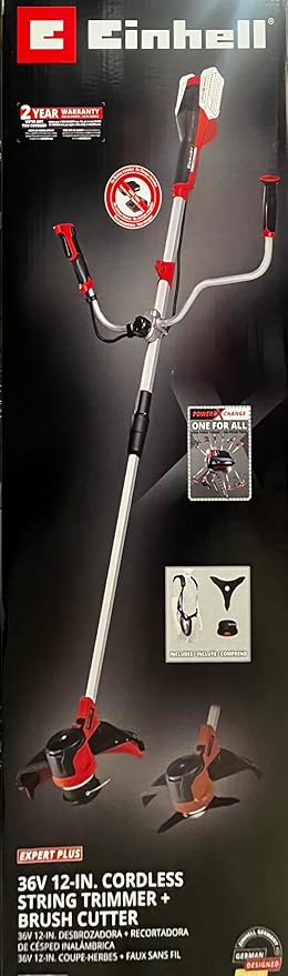 Cortadora de césped inalámbrica, Einhell, only tool