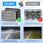 Luces LED de haz de sellado alto/bajo de 4 x 6 " para camioneta todoterreno