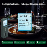 Termómetro para carne, inalámbrico con control de app, (USADO).