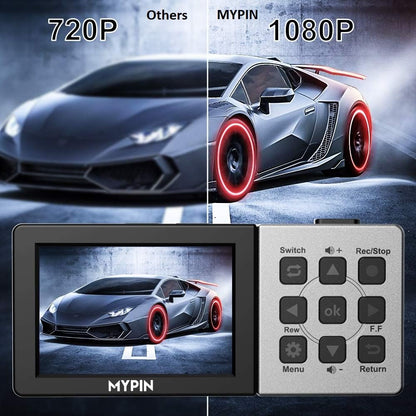 MYPIN Dispositivo de captura de video LCD HD, sin control (USADO)
