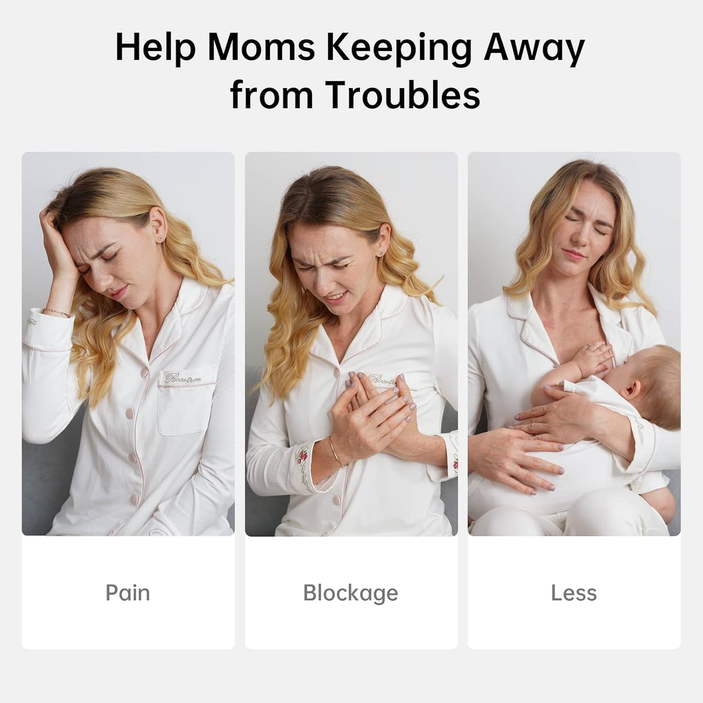 Extractor de leche doble portátil, con 2 modos, 9 niveles, TSRETE S12 VERDE