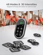 Unidad TENS Inalámbrica Para Estimulación Muscular KINGPAVONINI