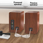 Altavoces Saiyin De Estantería Bluetooth, PC y TV, 40w, con control.