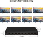 Divisor HDMI de 1 x 8 de Anlink-1 en 8 salidas, alta calidad Ultra HD 4K