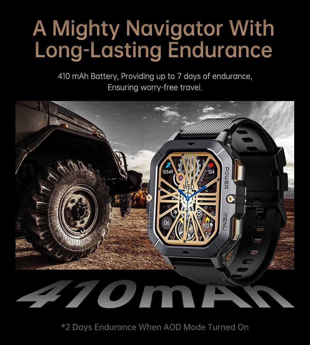 Reloj inteligente resistente deportivo impermeable Gravity C28