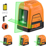 Nivel Láser Verde de 30m CHILEAD, Autonivelante con Carga USB para Construcción