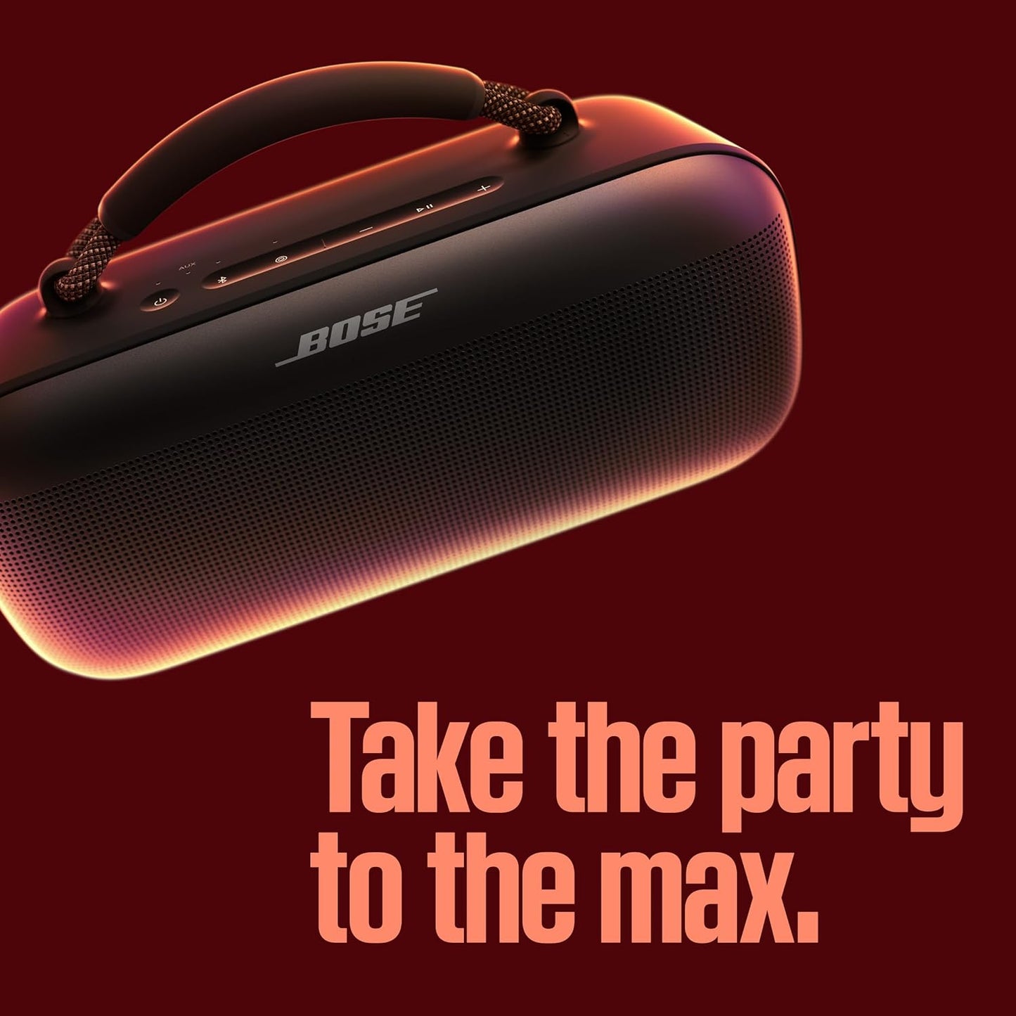 Bose Altavoz Portátil SoundLink MAX, Impermeable, Bluetooth.