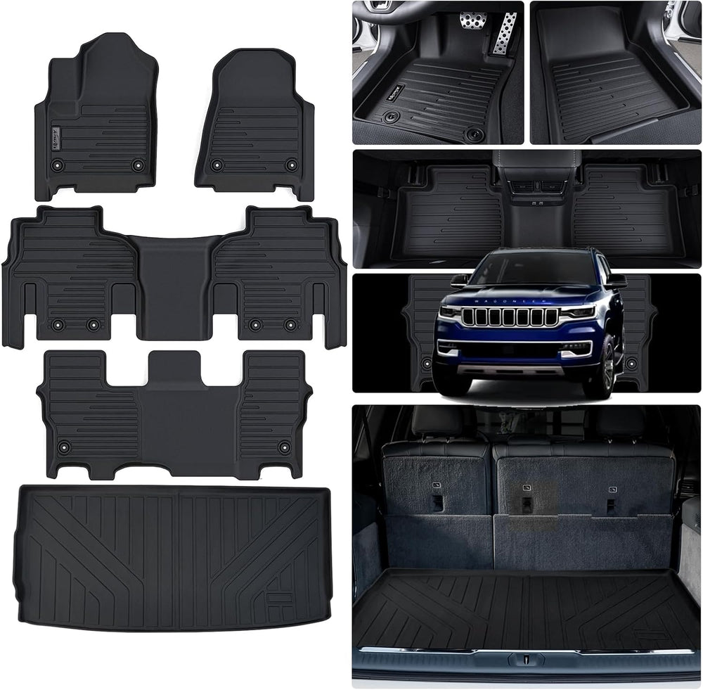 Tapetes Para Jeep Wagoneer 2022-2024 Ajuste Personalizado TPE