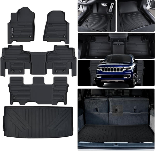 Tapetes Para Jeep Wagoneer 2022-2024 Ajuste Personalizado TPE