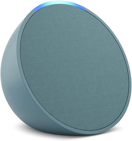 Amazon Echo Pop (modelo más reciente). (verde azulado)