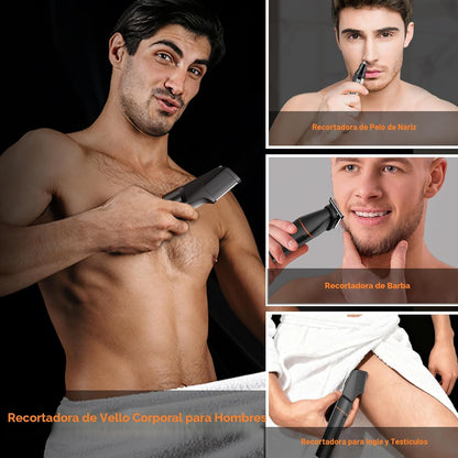 Afeitadora Corporal MAXGROOM para Hombre Recargable USB