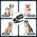 Secador de pelo para perros EGFKI, 5.2HP/3800W, 3 Boquillas.