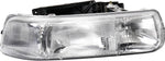 Conjunto de faros delanteros transparentes comp Silverado 00-06  Tahoe Suburban