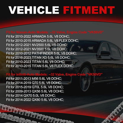 Kit de cadena de distribución del motor 5.6L, 2010-2023 TITAN
