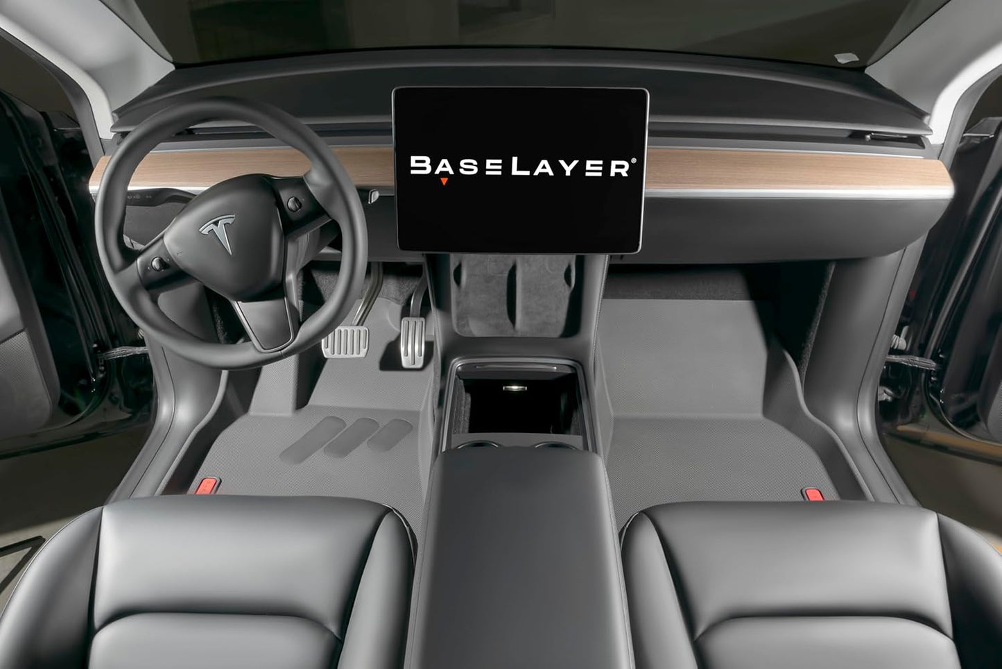 Tapetes BaseLayer Alfombrillas para Tesla Modelo Y (2021-2026) Juniper