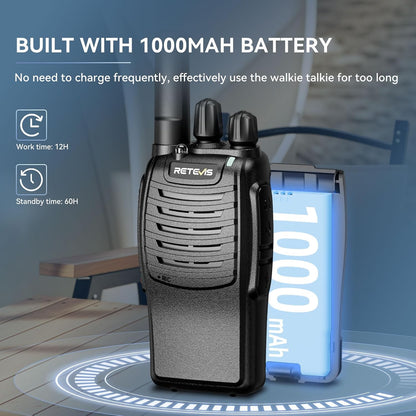 Walkie Talkie Retevis H777 Recargables Largo Alcance 2pz RETREVIS