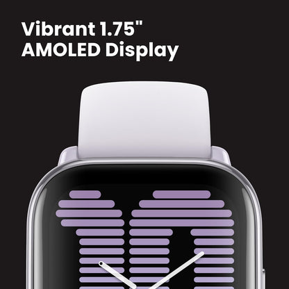 Smartwatch Amazfit Active, Pantalla AMOLED, Entrenador Inteligente IA