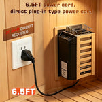 Calentador Eléctrico Para Sauna 3KW 110V Plug And Play USADO sin parrilla