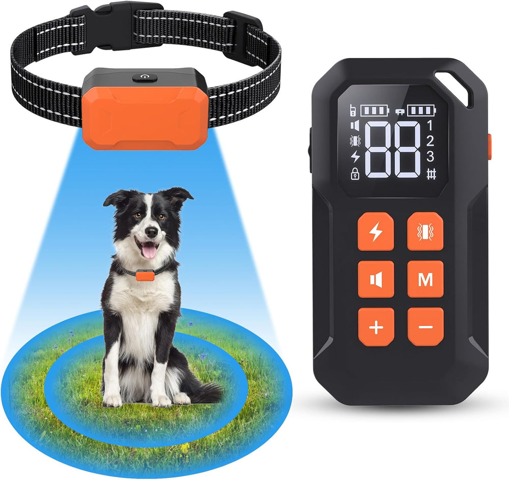 Sistema de cercado inalámbrico para perros, con collar USADO