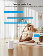 Humidificador inteligente GoveeLife H7148, Niebla fría 4.5 L (USADO)